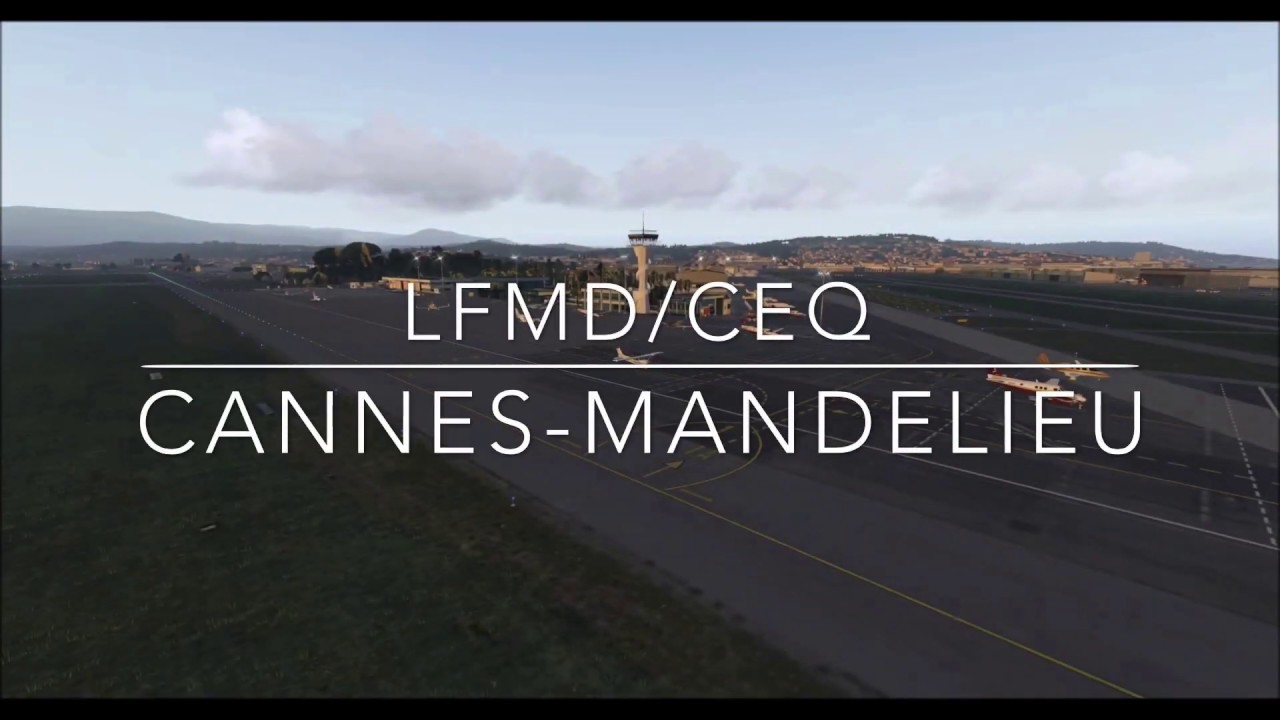 LFMD/CEQ Cannes-Mandelieu Airport 2019 (Official Fly-Design.org)