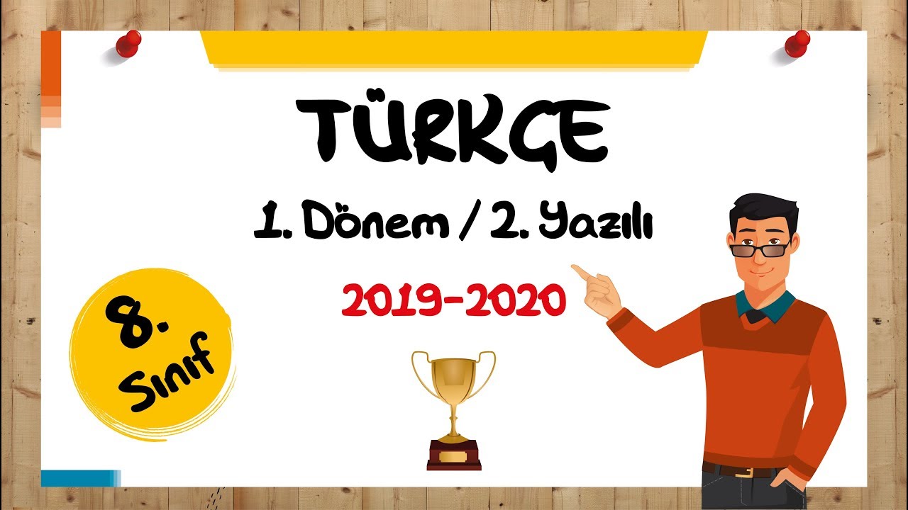 8.SINIF TÜRKÇE 1.DÖNEM 2.YAZILI SORULARI 