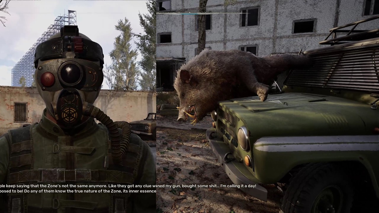 S.T.A.L.K.E.R. 2 - Heart of Chornobyl #1,477: Dogs, Boars, Mercs & Bandits