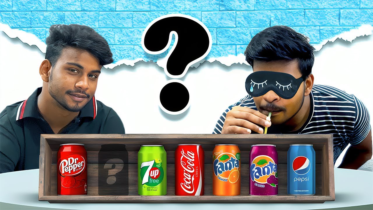 Guess The Drink Challenge!🍹ft. @Hrithik.sharma01  | Krishna Sharma