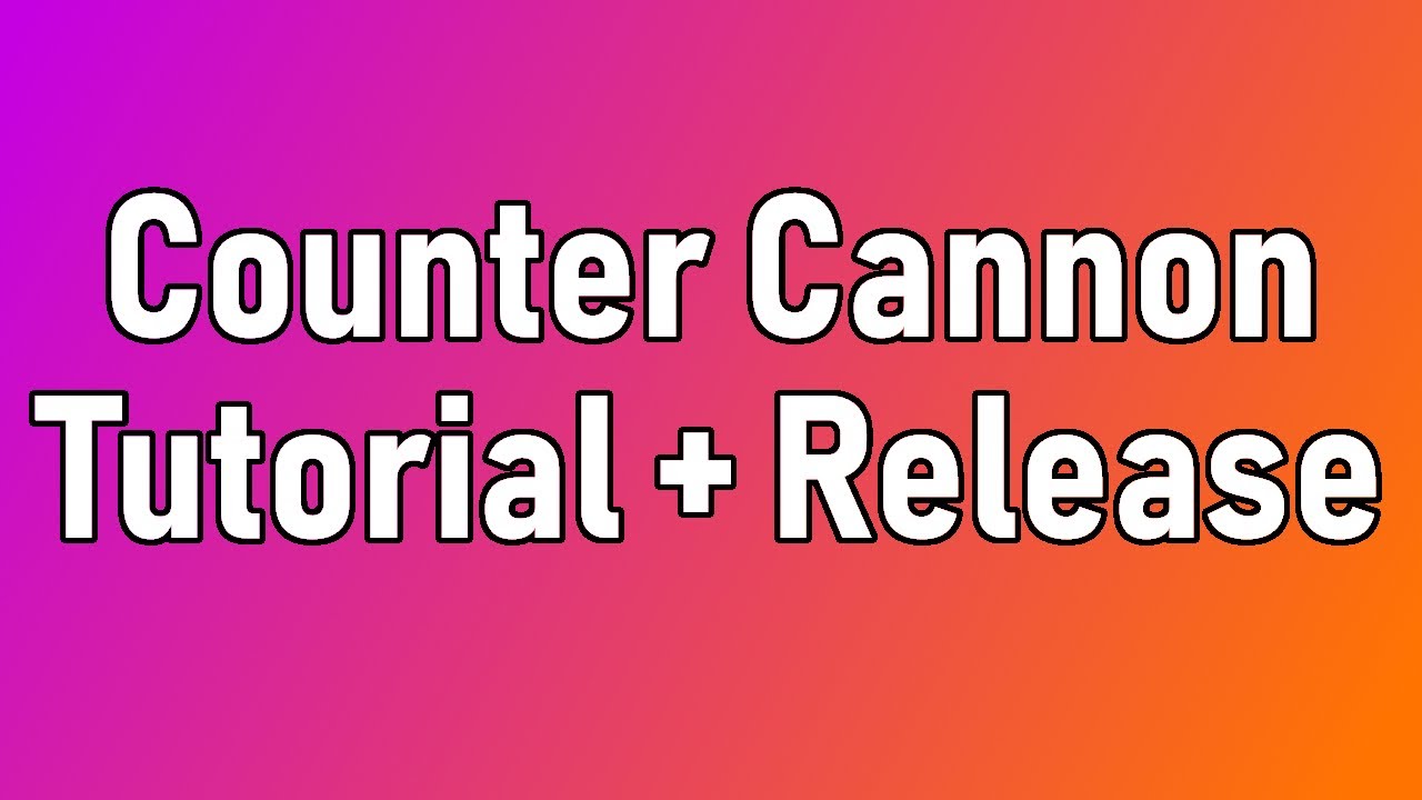 Counter Cannon Tutorial and Release | Minecraft Factions