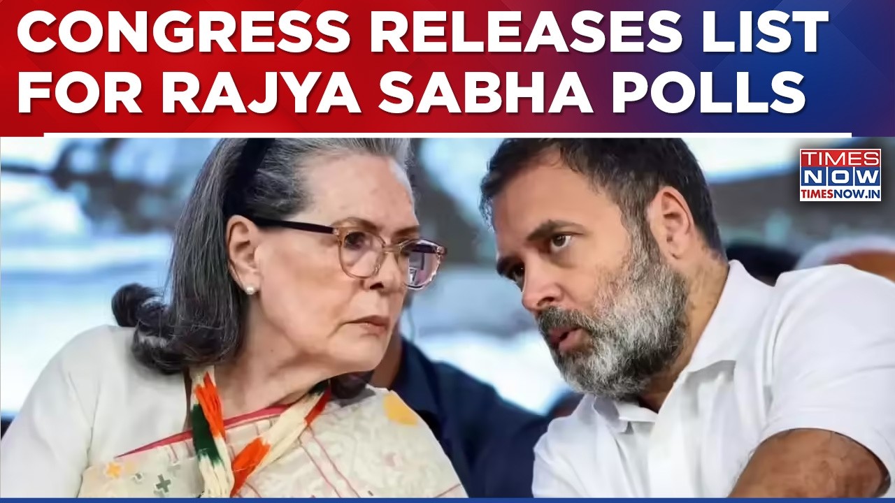 Congress Releases List For Upcoming Rajya Sabha Election, Singhvi Among Others In Candidate List