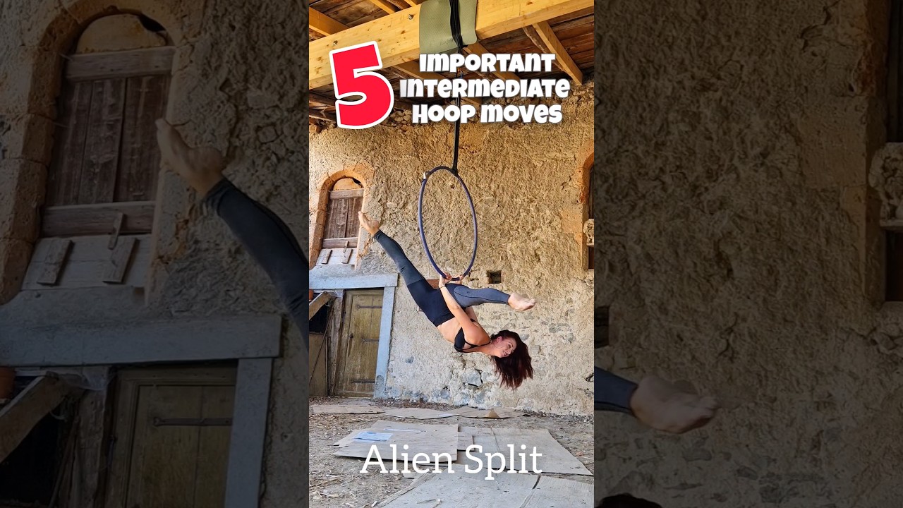 5 Important Intermediate Aerial Hoop Moves 