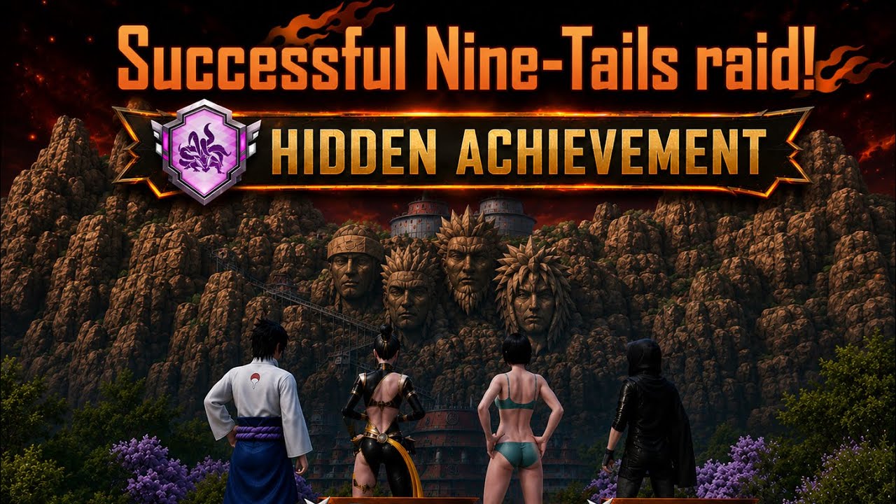 HIDDEN GUARDIAN ACHIEVEMENT | NINE TAILS RAID ACHIEVEMENT | BGMI #bgmiachievement #bgmi