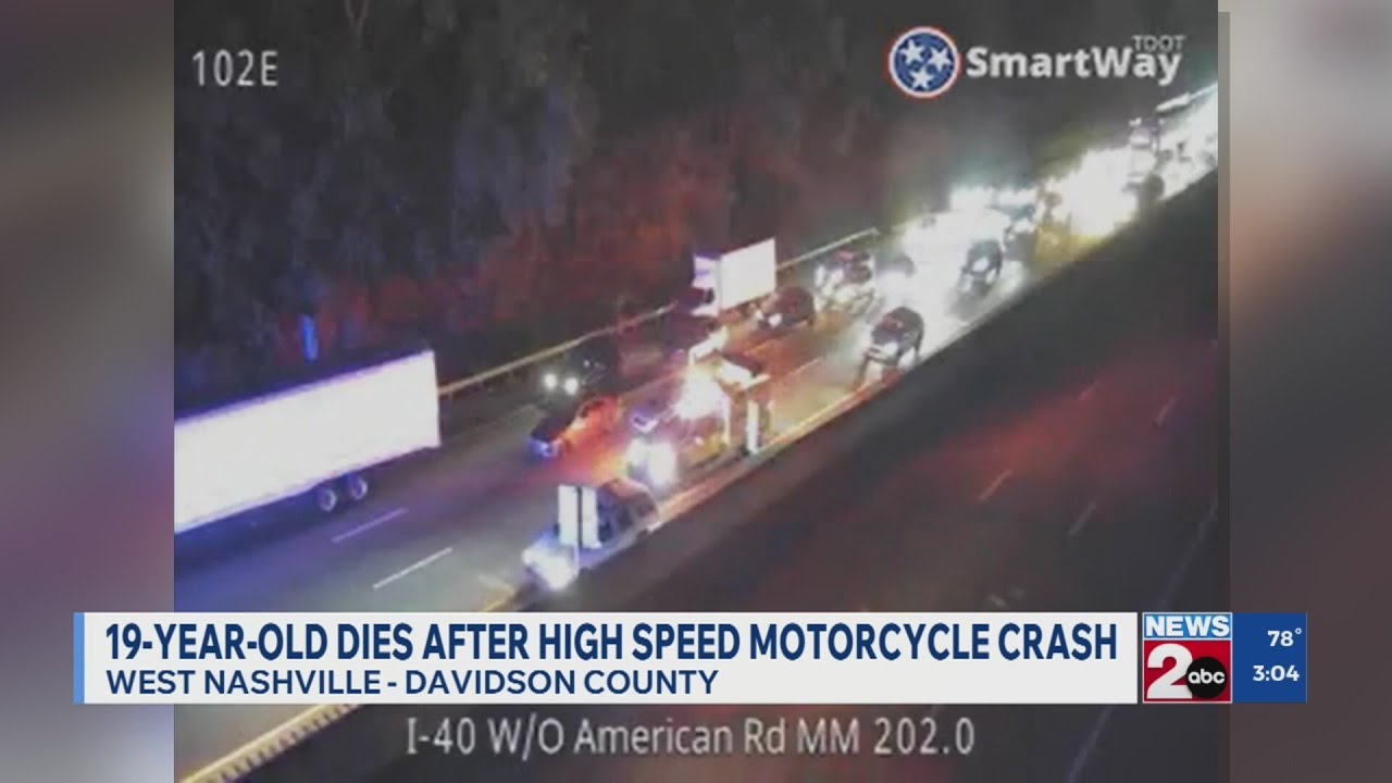 MNPD identifies 19-year-old killed in motorcycle crash on I-40