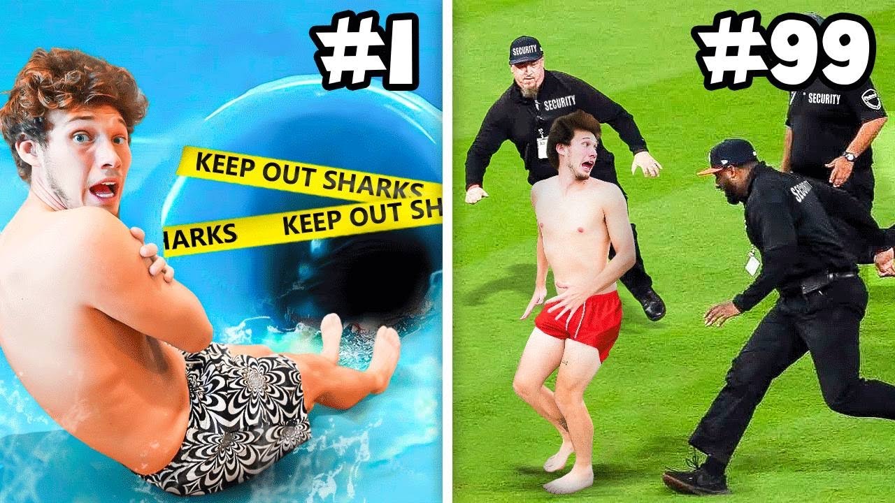 BREAKING 100 RULES IN 24 HOURS!