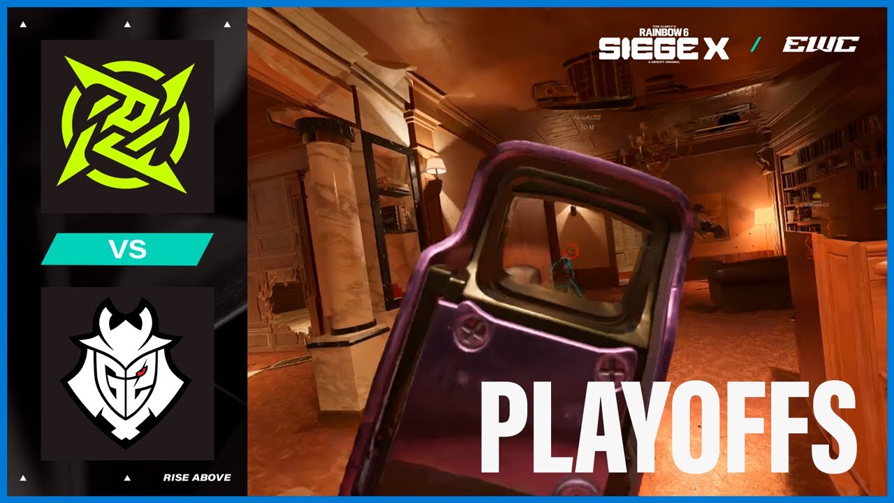 QUARTER-FINAL! Ninjas in Pyjamas vs G2 Esports - HIGHLIGHTS - R6 Siege X at EWC 25