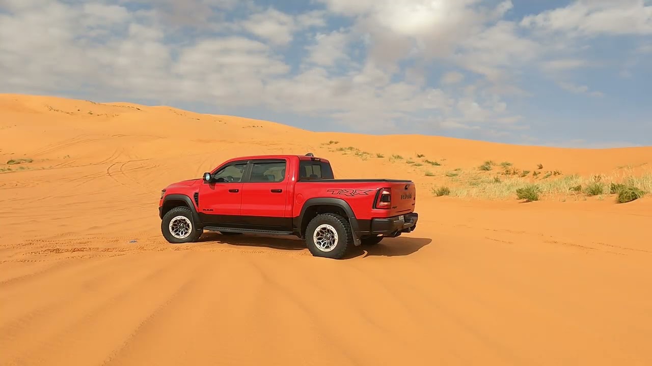 تمشي في بر الزلفي وتجارب ram trx -ford ranger raptor