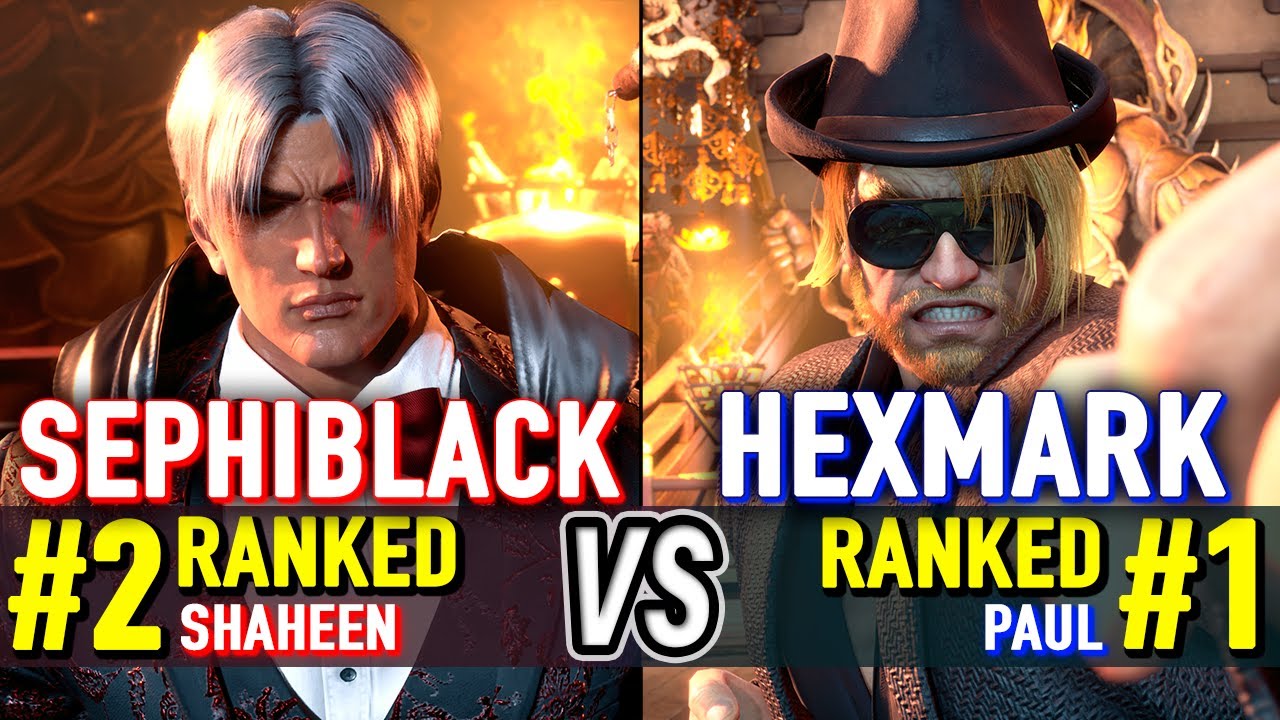 T8 🔥 SEPHIBLACK (#2 Ranked Shaheen) vs HEXMARK (#1 Ranked Paul) 🔥 Tekken 8 High Level Gameplay