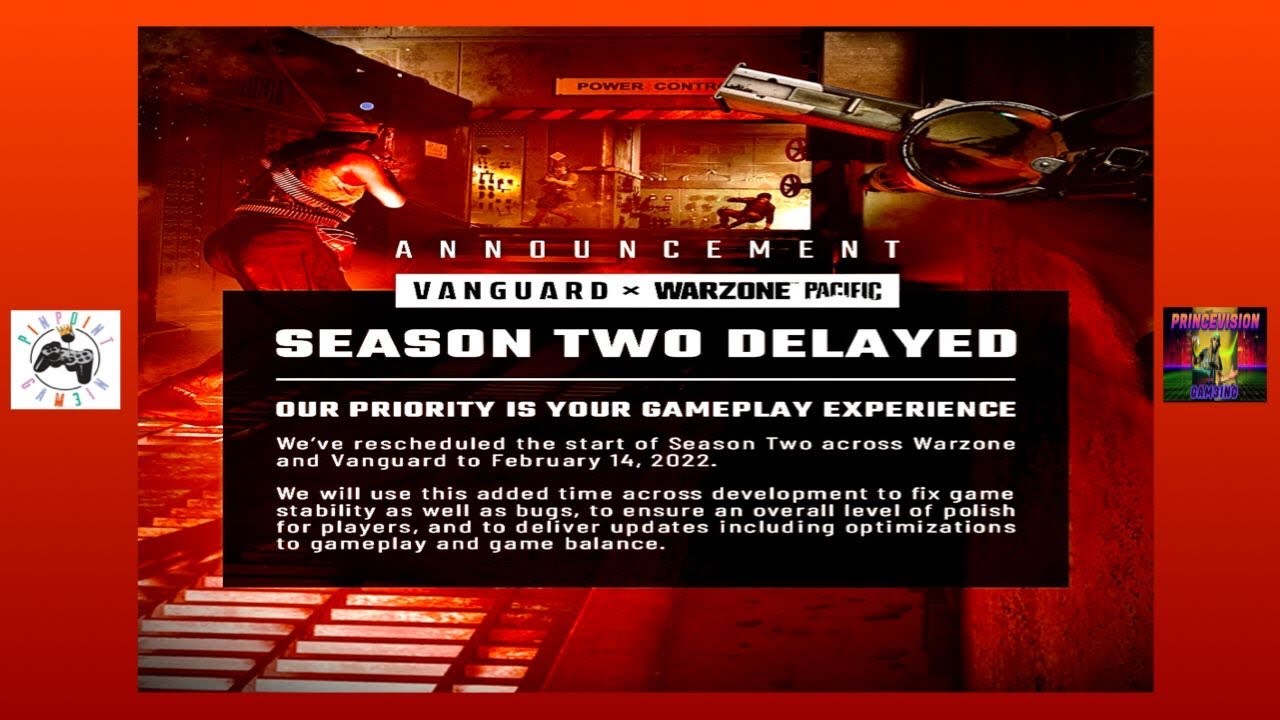 Vanguard Warzone Season 2 DELAYED!!!