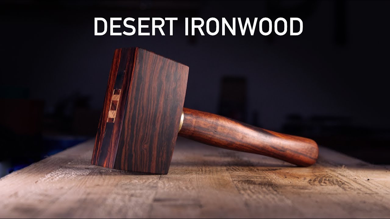 A Beautiful Mallet made from DESERT IRONWOOD