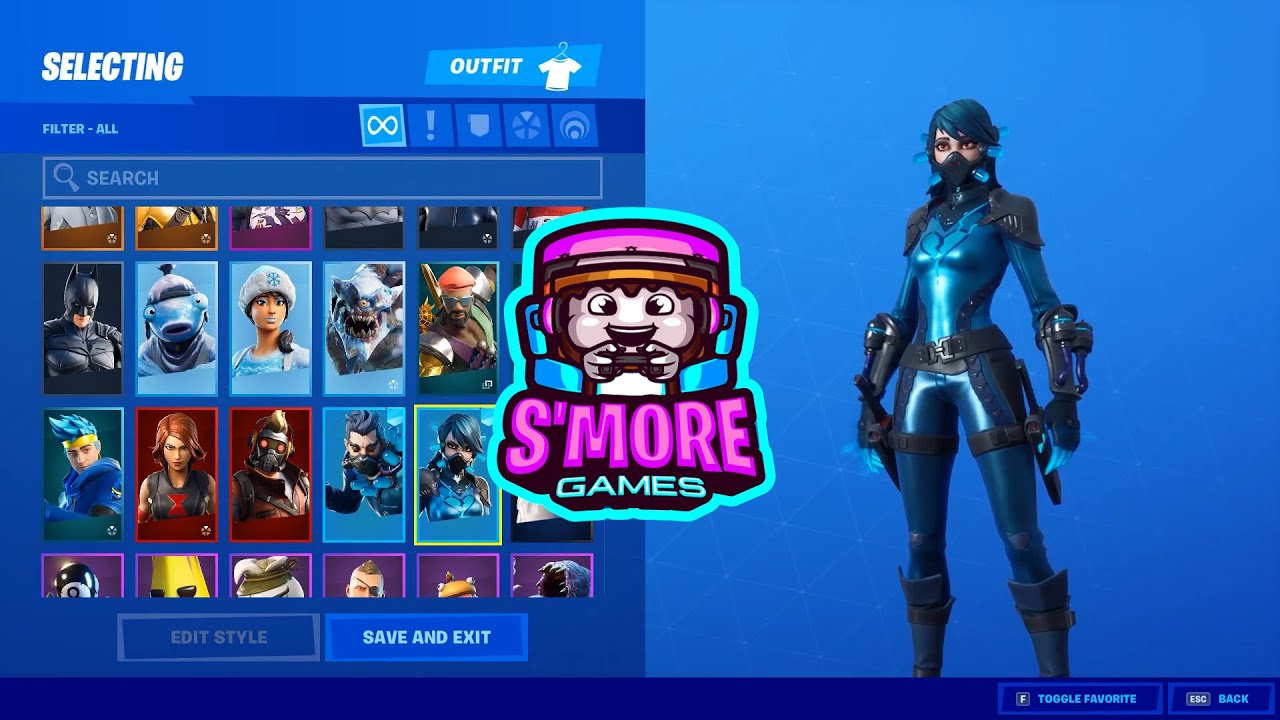 FORTNITE SLURPENTINE SKIN w/ ALL POPULAR DANCE EMOTES