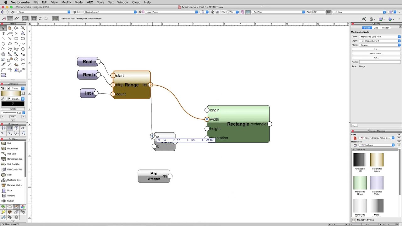 Marionette Tutorial - Part 3 - Creating Multiple Objects