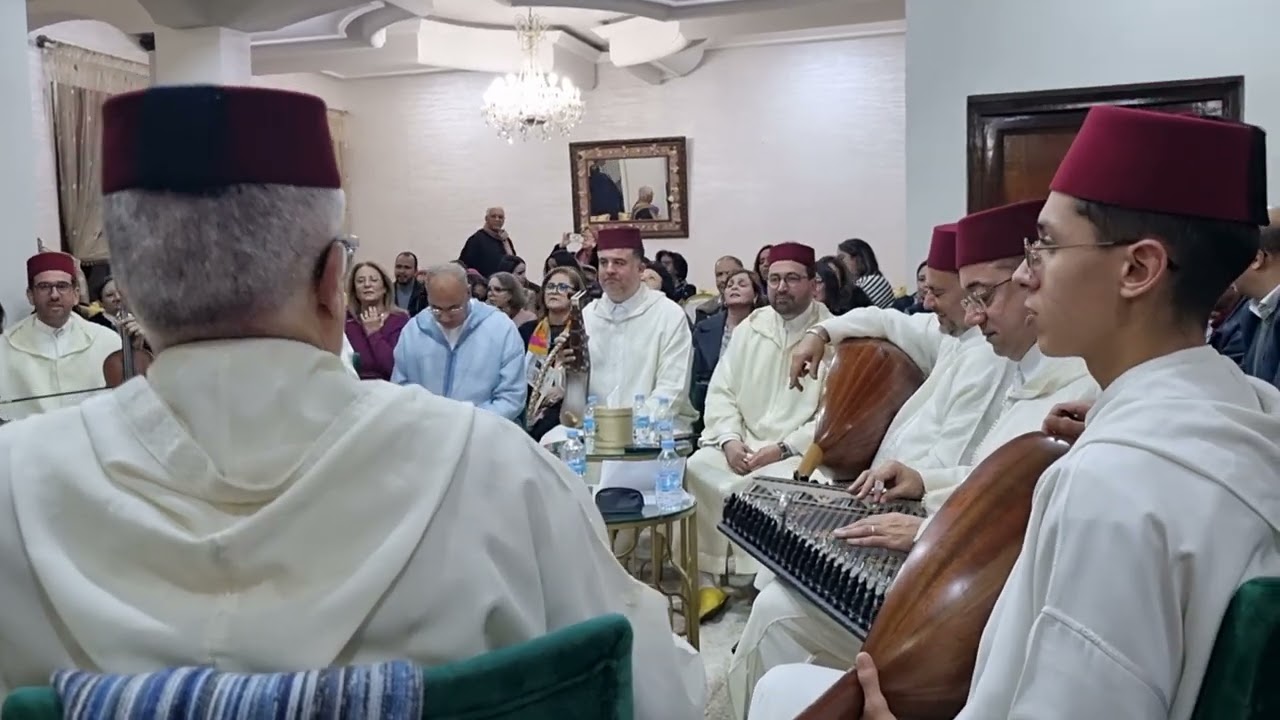 السهرة الختامية الجمعية الإدريسية بسيط الماية جوق الرباط برآسة ذ.أمين الدبي ج2