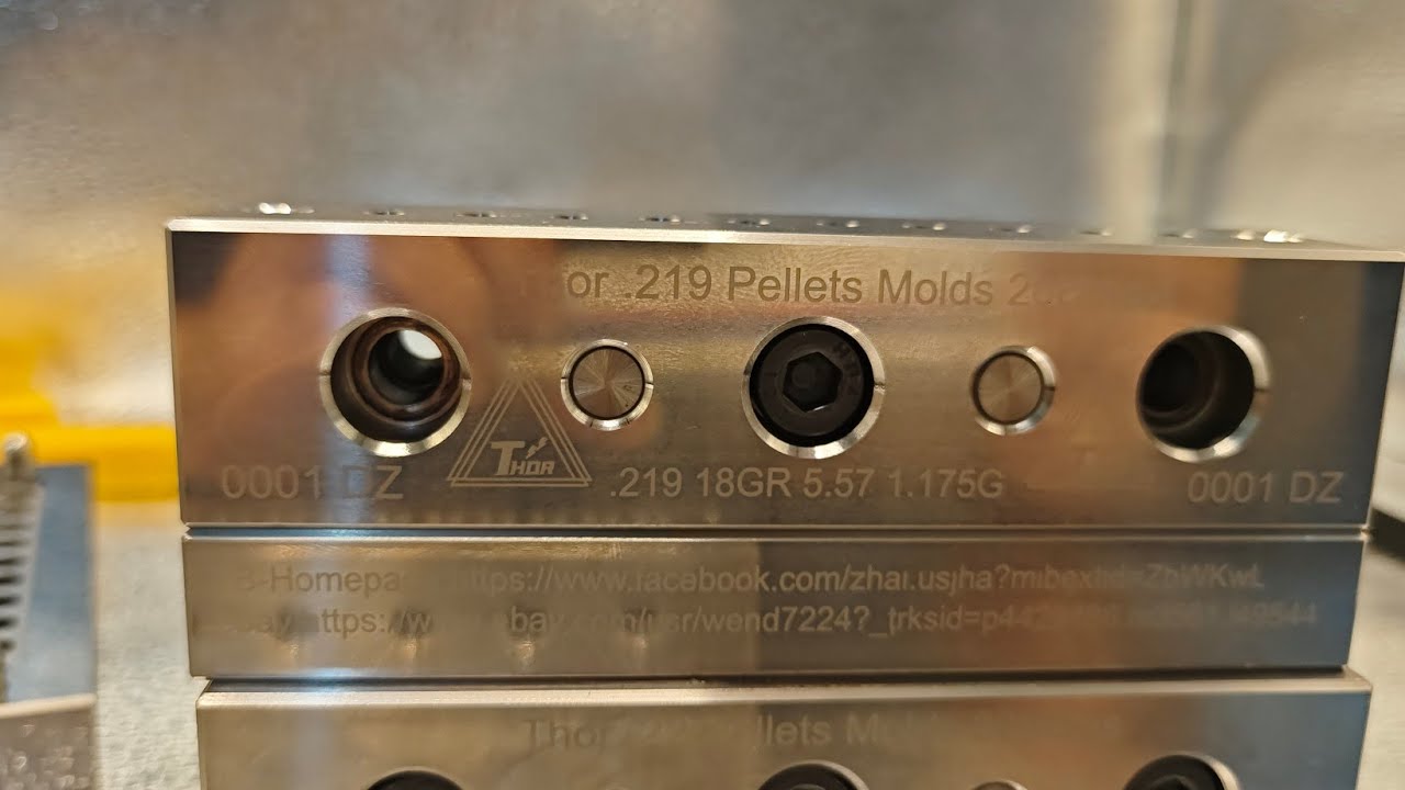 airgun pellets20 holes .218-18GR 5.54MM pellets molds