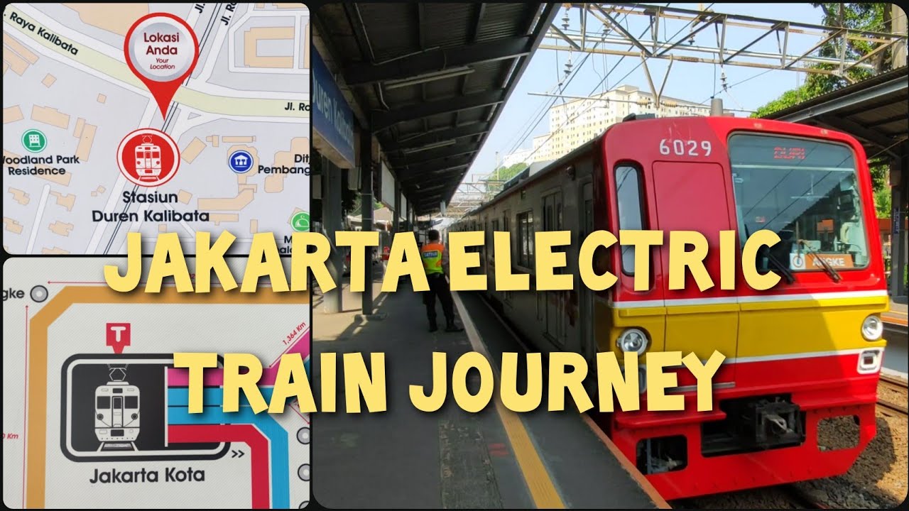 Jakarta Electric Train Journey |   short cinematic video