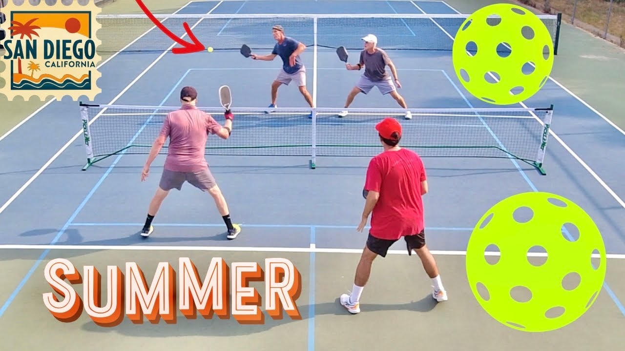 San Diego Summer Pickleball Highlights Guys Club Round Robin Battle Royale