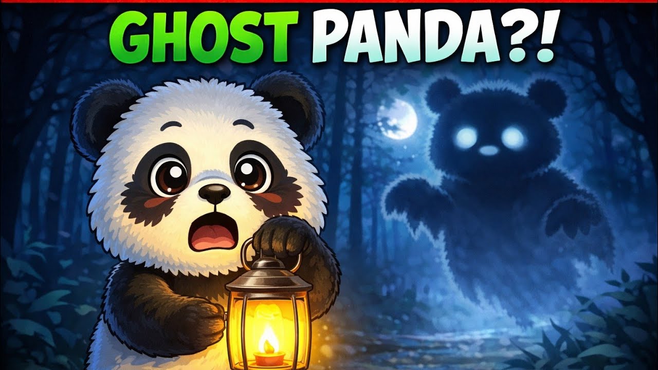 Cute Baby Panda Meets a Ghost 👻🐼 | Funny & Scary Panda Story #kidscartoon #babybus 