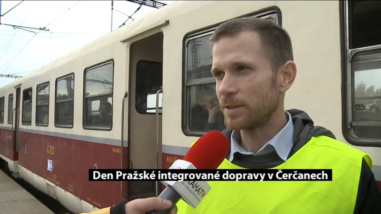Regionální den PID v Čerčanech 2016 plný vlaků