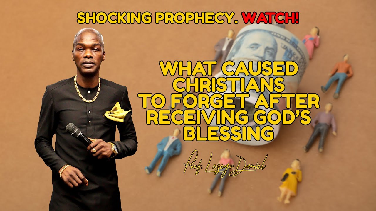 28122025 What caused christians to forget after receiving God's blessings by Prof. Lesego Daniel