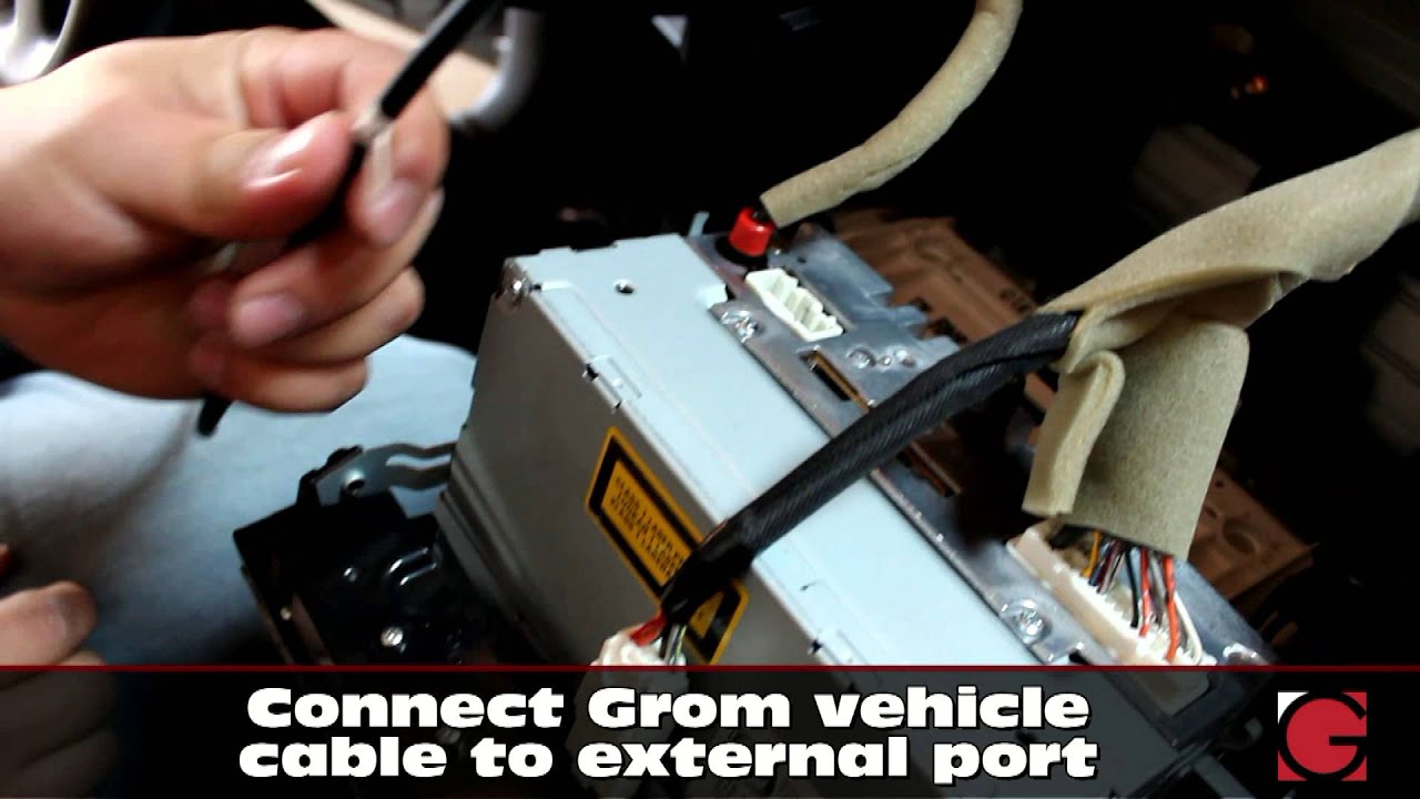 Mazda 3 2006 GROM Bluetooth iPhone Android Car Kit Install, Car stereo Removal Guide