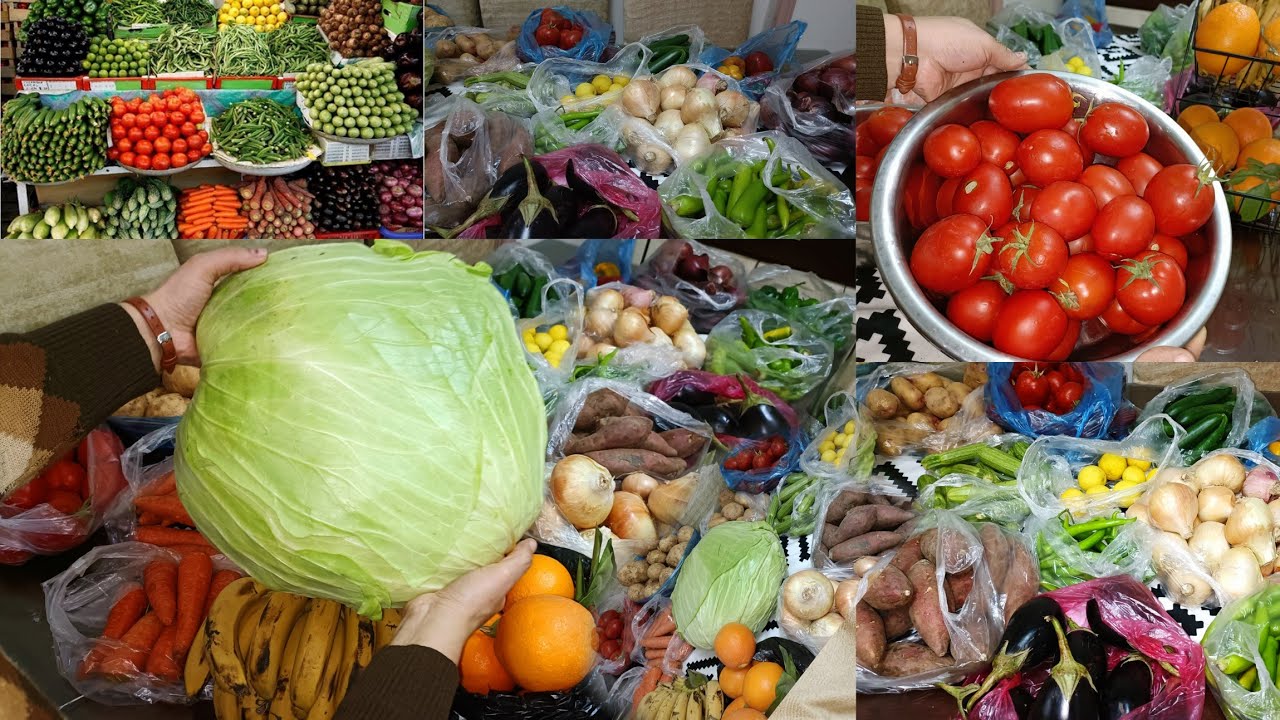 مشتريات اول اسبوعين رمضان 2026🌙 اسبوعين كاملين من غير قرش زيادة! 🍅🧺🥕