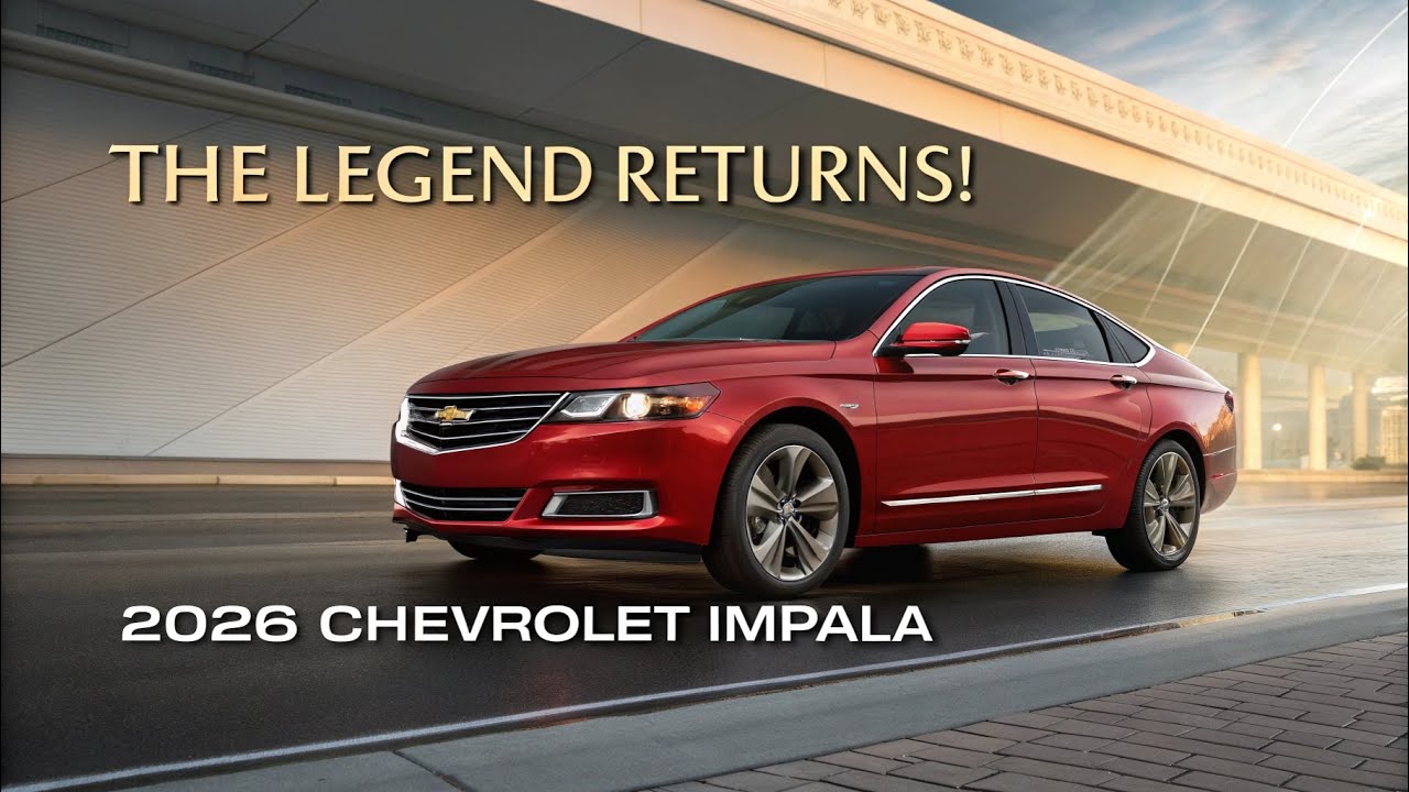 The LEGEND Returns! 2026 Chevrolet Impala Redefines Classic Power & Luxury You Won&rsquo;t Believe
