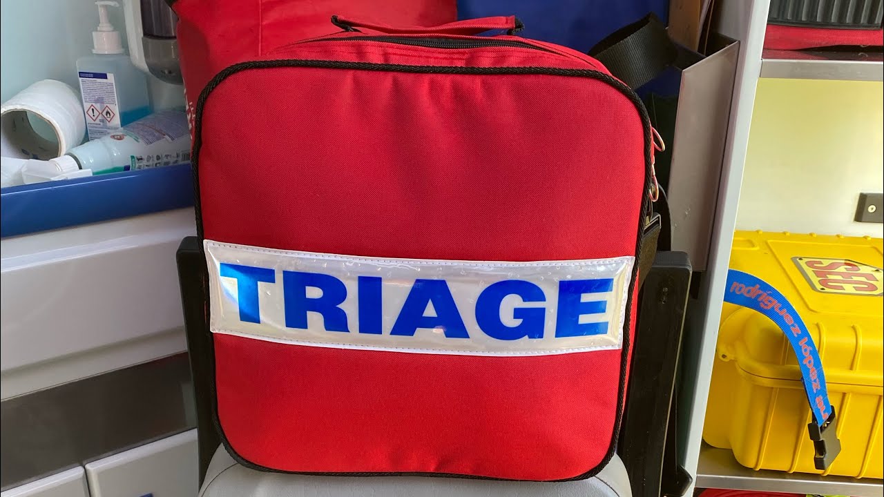 Triage ( maleta. Accidentes múltiples víctimas,catástrofes,)