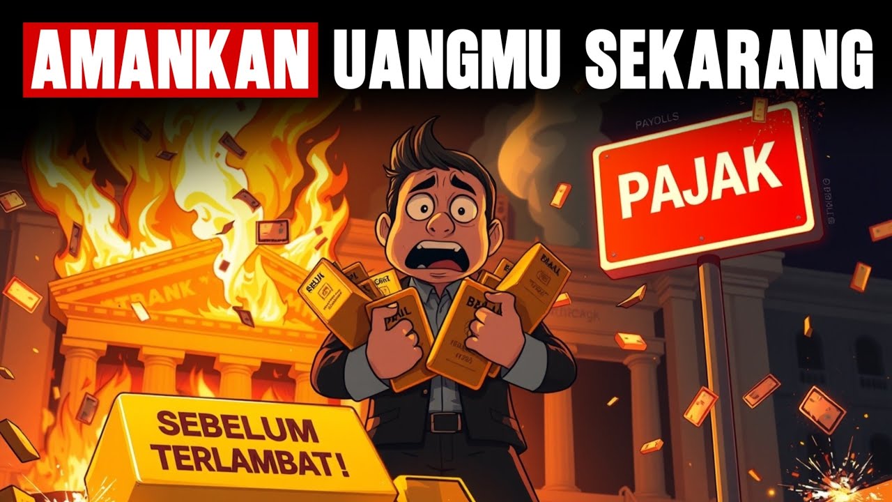 Emas Dipajak, Tabungan Dibekukan. Tempat Aman Simpen Uang Cuma Ini