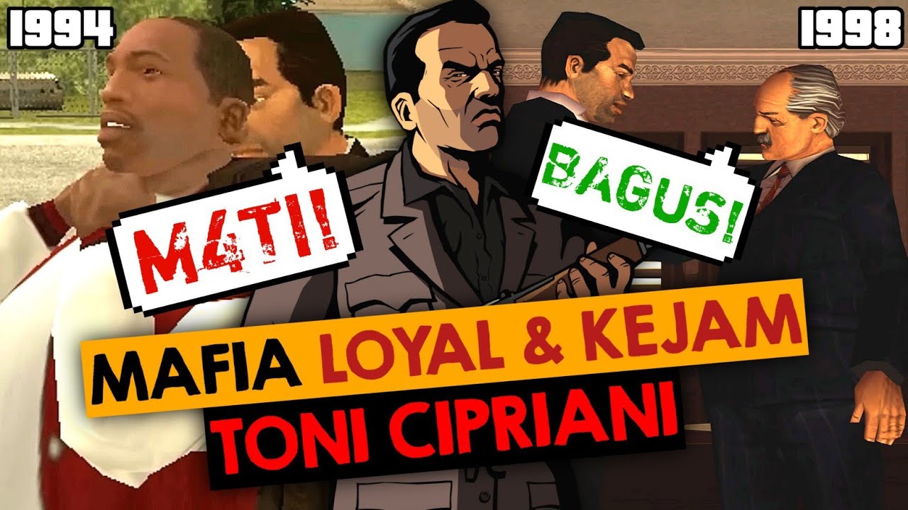 Protagonis Mafia Terkejam & Tersadis Liberty City Toni Cipriani (GTA LCS) - IGC Eps. 19