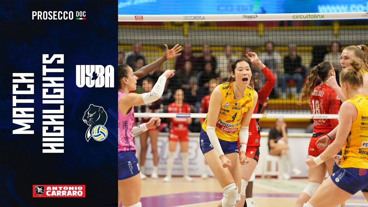 🎥 Highlights |  Eurotek Laica UYBA vs Prosecco DOC A. Carraro Imoco Conegliano 0-3