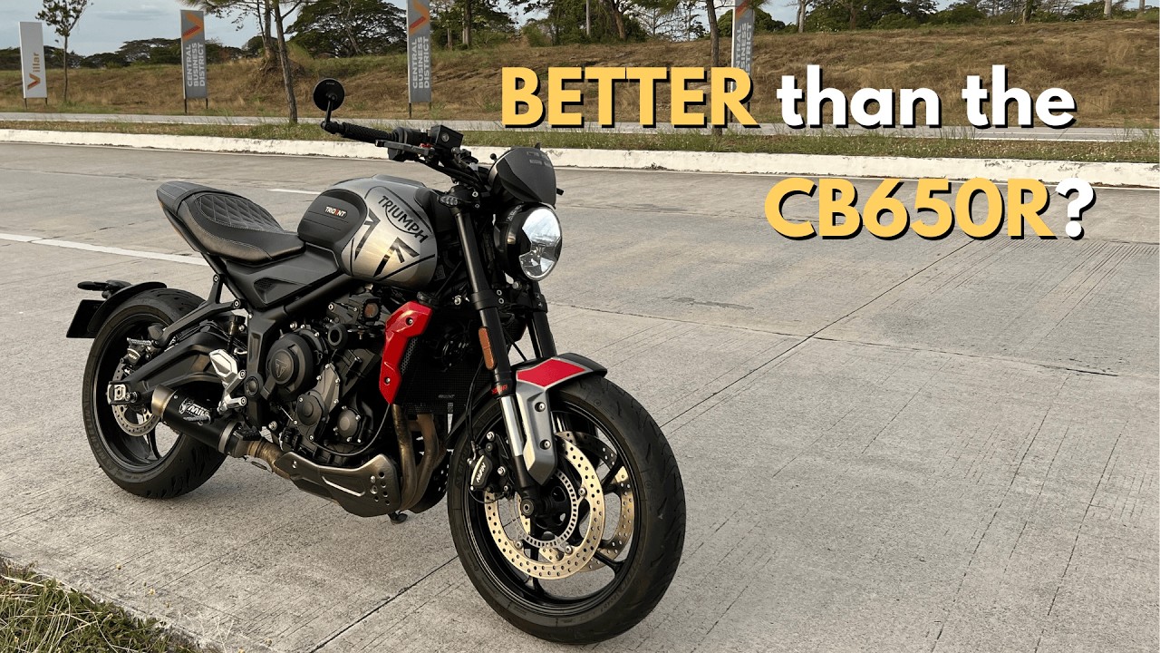 Sulit pa rin ba ang Trident 660 ngayong 2025? | Triumph Trident 660 Full Ride and Review