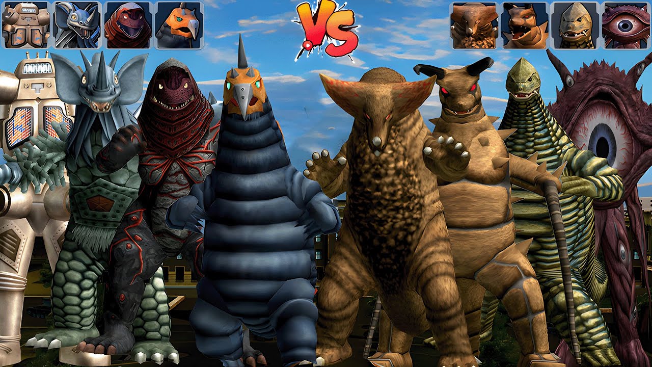 Ultraman Fighting Evolution3🔥monster and monster combination battle#ufe3