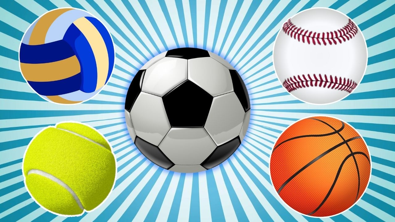 Sports Ball Simple English Kids