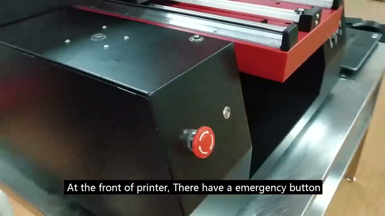 Step 1 for Kingjet A3 UV printer （KJ-3360 UV） set up
