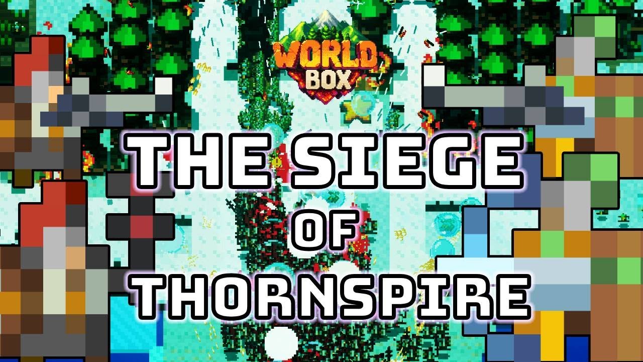 Siege of Thornspire | 🔥 Humans vs Dwarves  🔥 | Epic WorldBox Cinematic Battle!