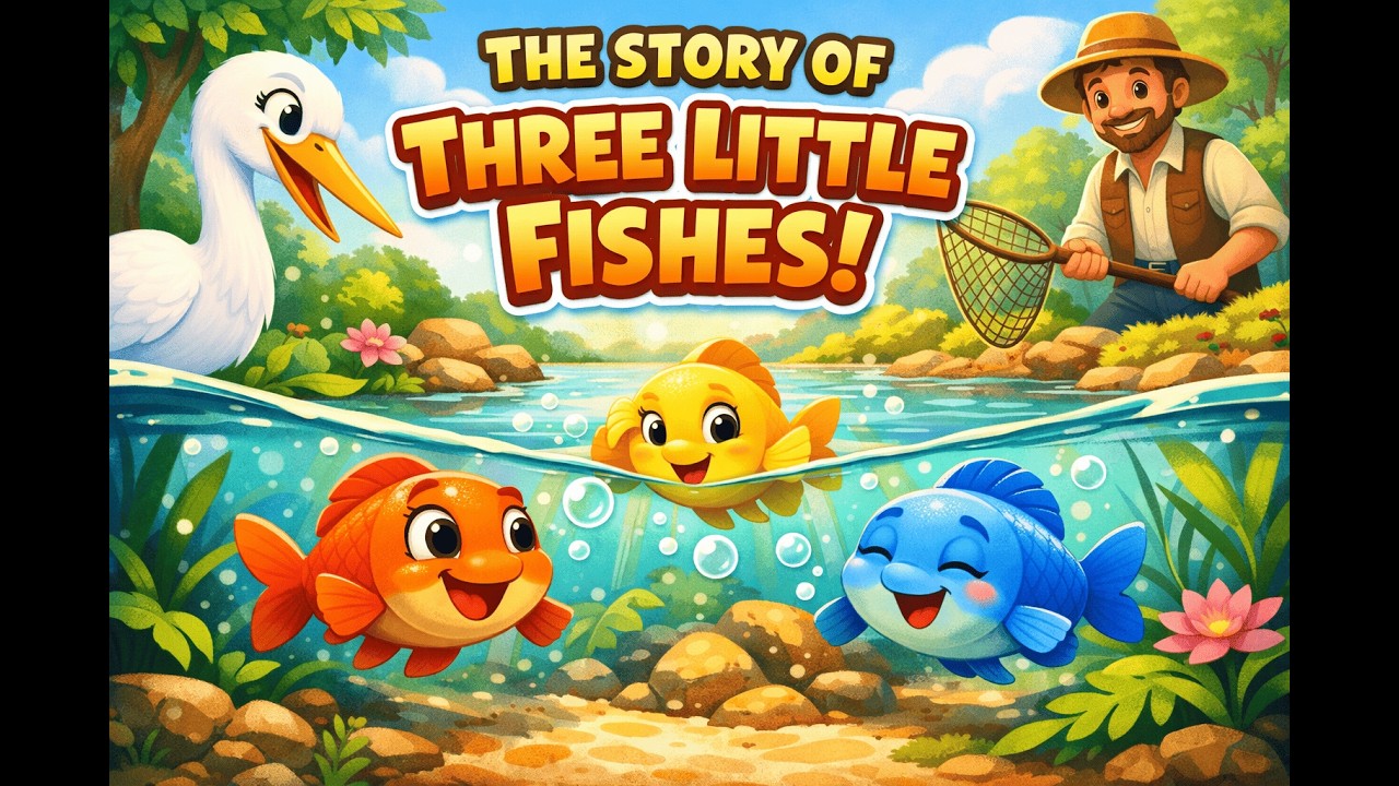 Three Fishes | The Story of Three Fishes |Tamil Kids Animation Story | Moral Stor| Kutty Story World