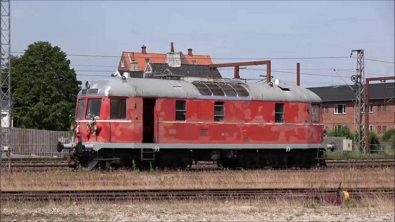 ØSJK M 32 med veterantog 9  Juni 2018
