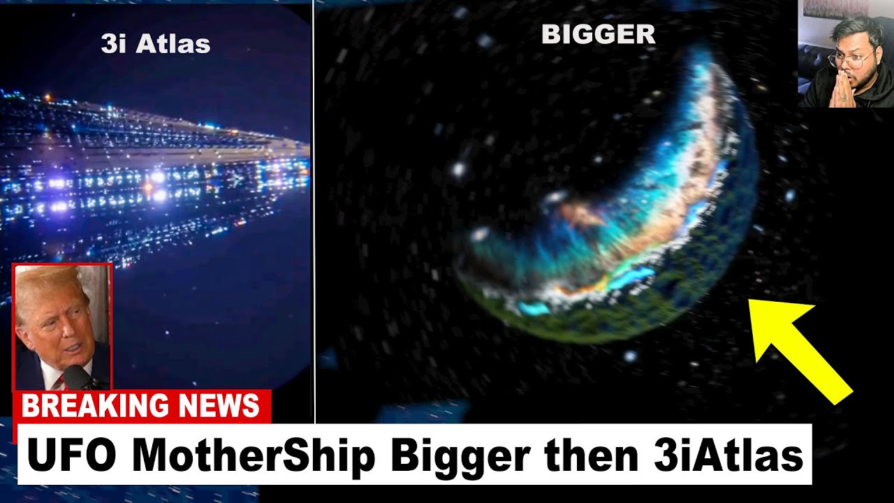 MASSIVE UFO MOTHERSHIP Bigger then 3IATLAS‼️😨 UFO Sightings 2025