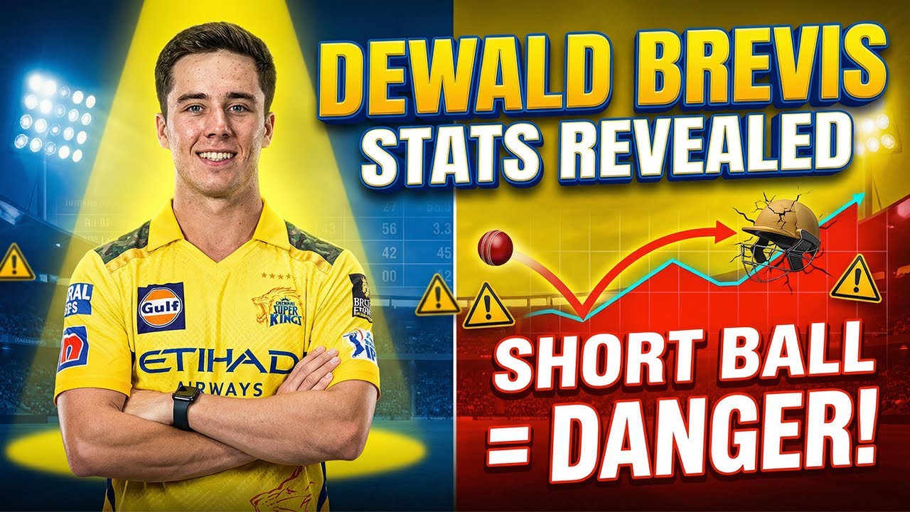Dewald Brevis - The Elite T20 Middle Order Batter🔥 Short ball Issues ?? Know your CSK player -  03