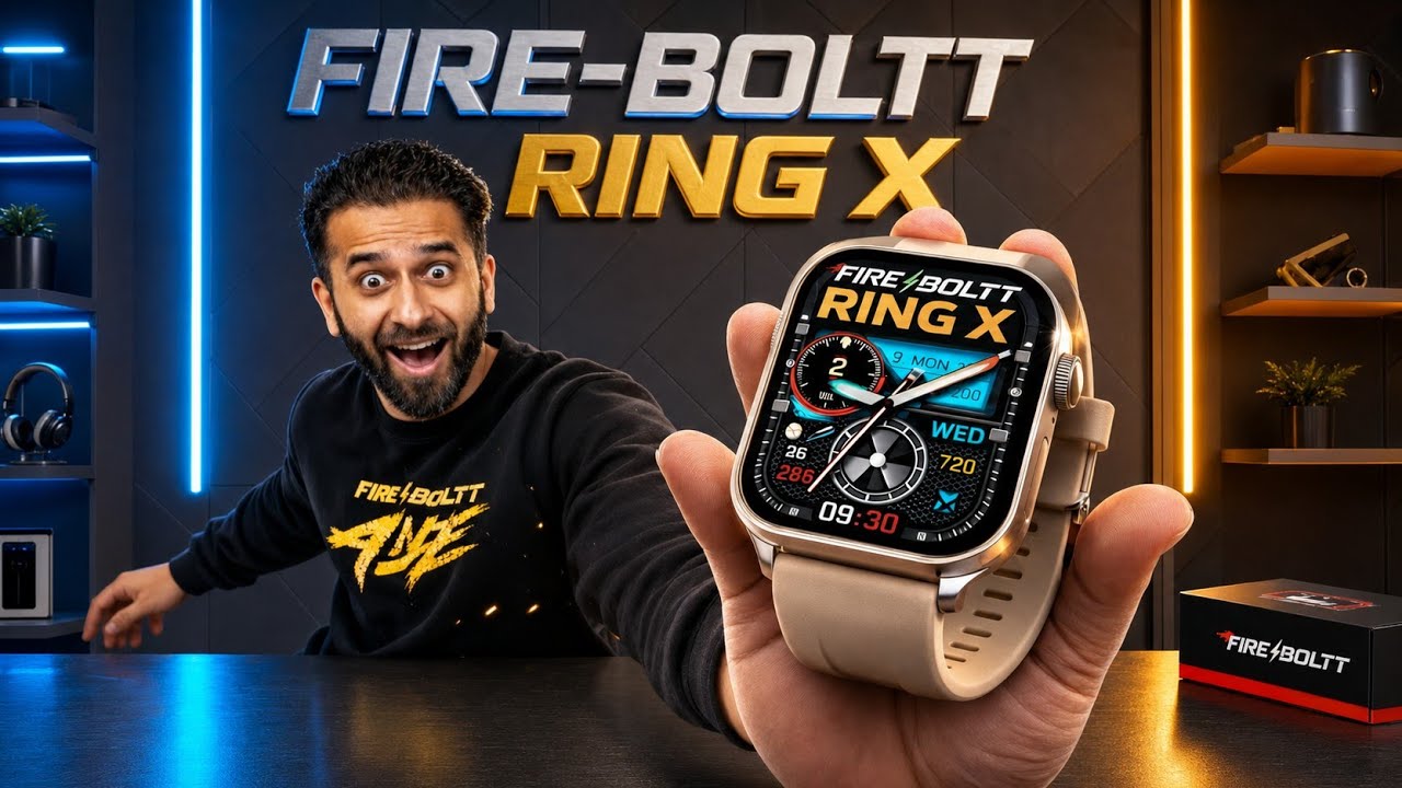 Firebolt RING X Smartwatch REVEALED | Unboxing & Detailed Review | Born Creator