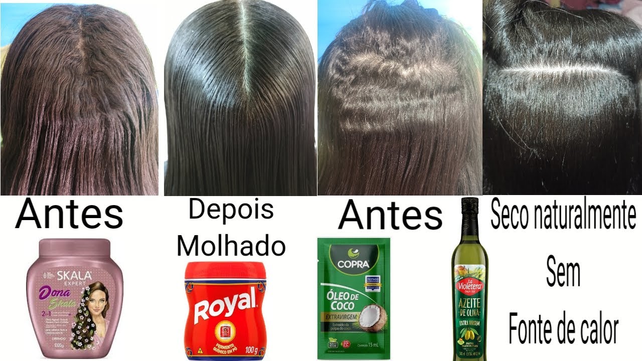 Poderosa progressiva Caseira, mudei a técnica de Alisamento Natural? Pranchei apenas uma vez🙉