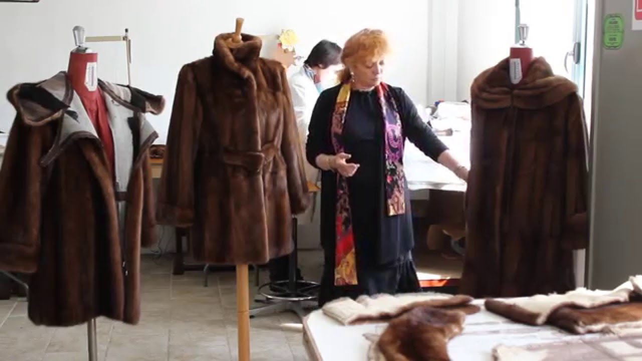 Rimessa a modello Pelliccia visone - Video 2 in lavoro