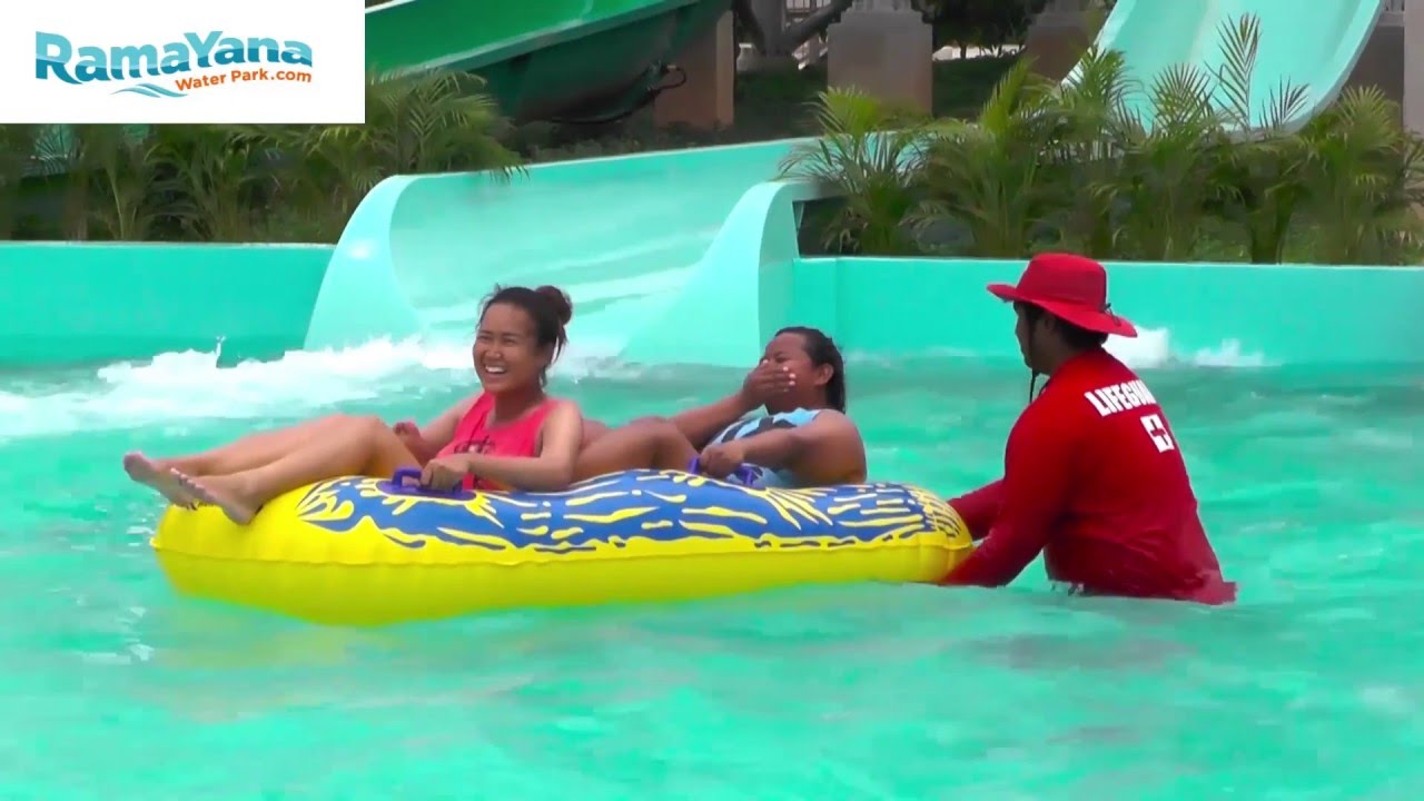 Testing Day Ride #1 at Ramayana Water Park | Pattaya, Thailand
