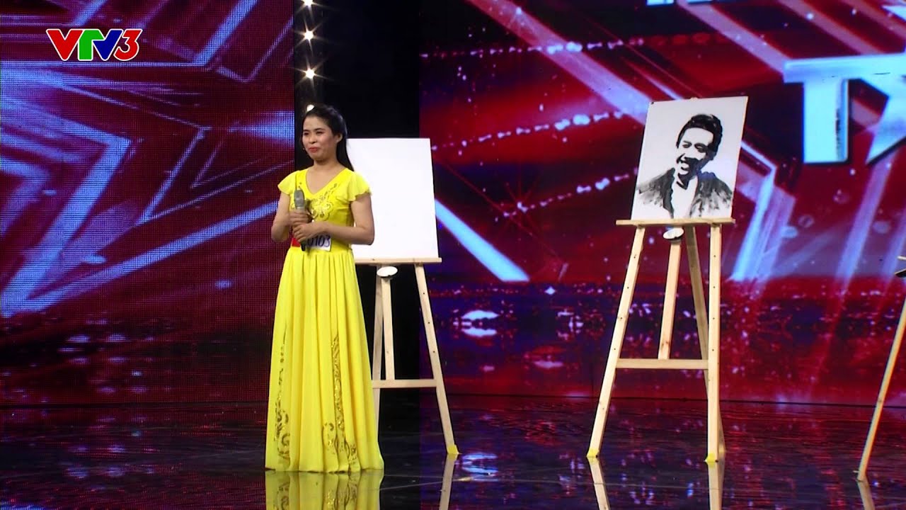 Vietnam's Got Talent 2016 - TẬP 7 - Thí sinh vừa múa vừa vẽ chân dung GK Trấn Thành