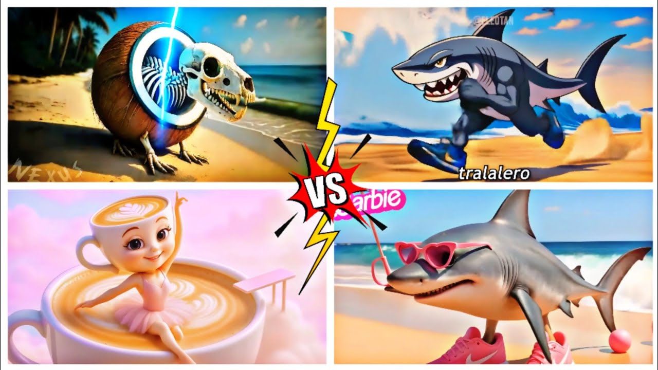 ASSASINO CAPPUCCINO 🆚 TRALALERITOS 🆚 ITALIANO BRAINROT 🆚 BRAINROT ANIMAL - Tiles Hop EDM Rush