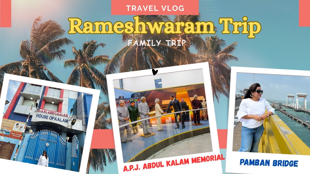 Ep5 Rameshwaram to Madurai | Dr APJ Abdul Kalam House & Memorial #travelvlog  #rameshwaram