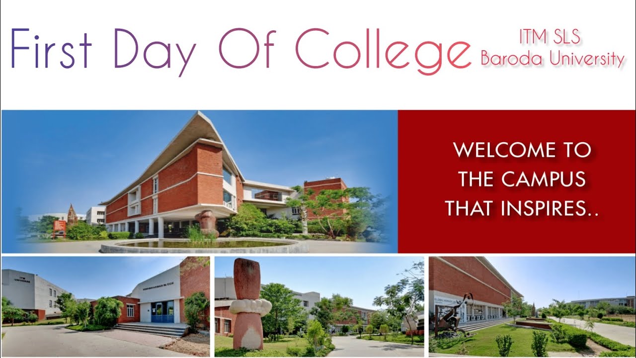 First Day Of College || College Ka Pehla Din || ITM SLS Baroda University || BBA Honours