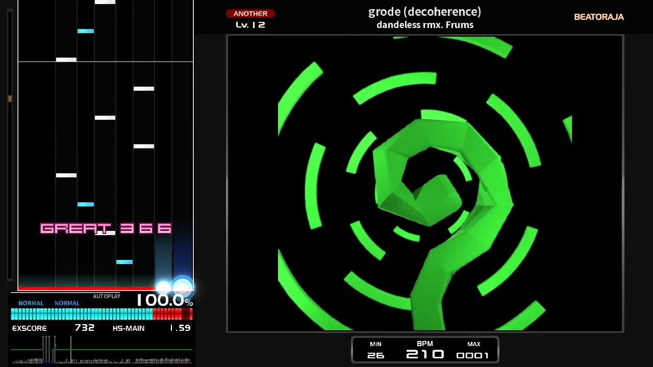 [BMS] grode(decoherence) - dandeless rmx. Frums(obj: Telperion)