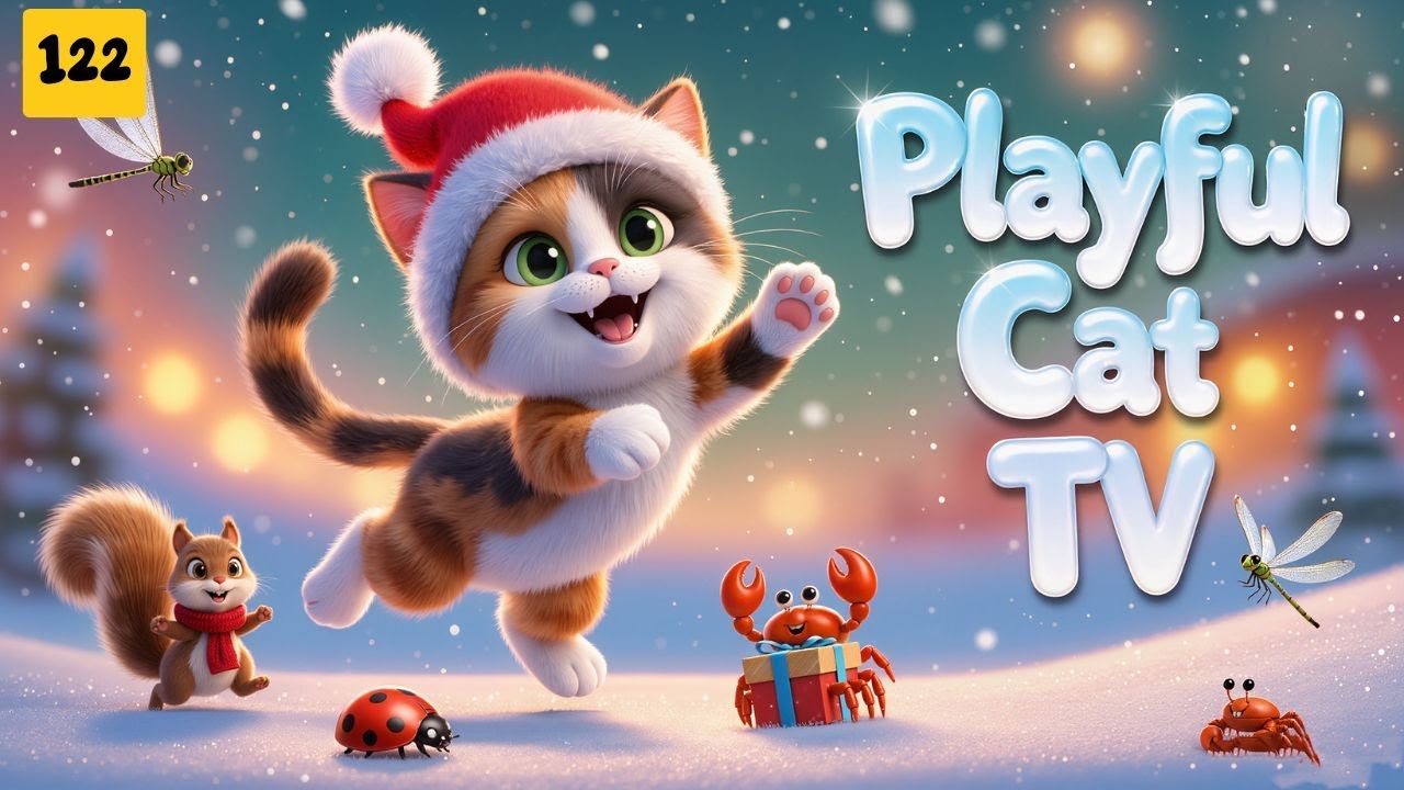 Playtime Cat TV – Smart Games That Train Cats’ Hunting Instincts Indoors
